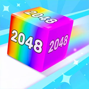 Chain Cube 2048 3d